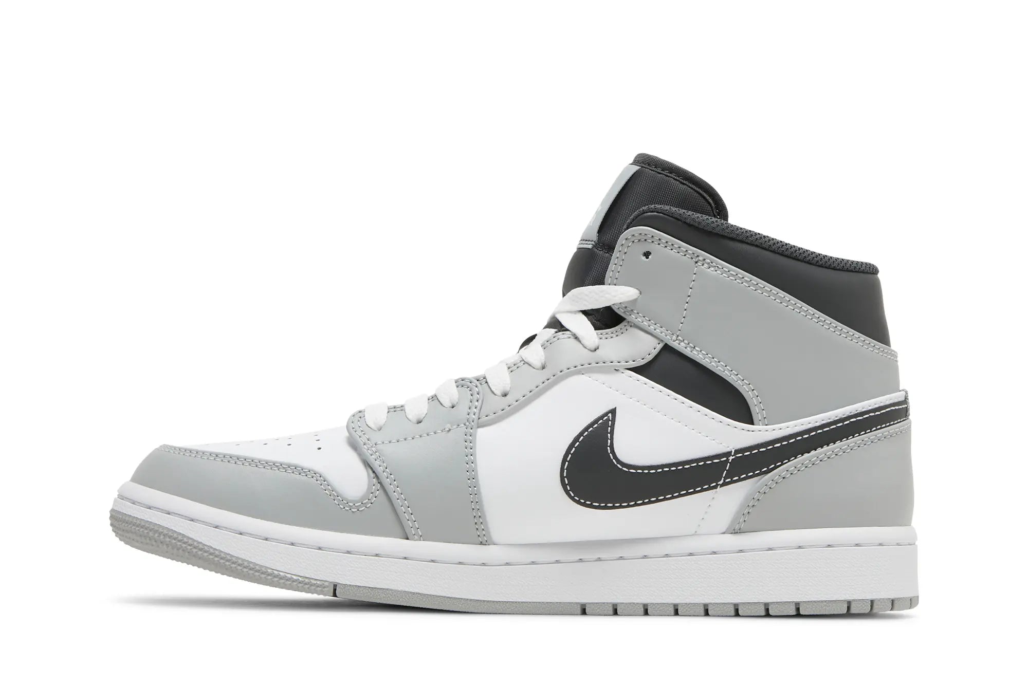 Air Jordan 1 Mid 'Light Smoke Grey Anthracite'